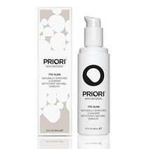 Priori skincare 천연 강황 기반 인리치드 클렌저 무향 천연 세안 브라이트닝 하이드레이팅 알로에 녹차 모든 피부 타입 피부과 테스트 클린 뷰티 6 클렌징 리무버 클렌저