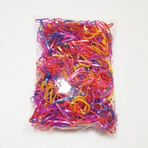 얌뚱이 샤인 칼라 고무밴드 머리끈 헤어 고무줄 고무끈 선물 어린이집 유치원 여아 아동