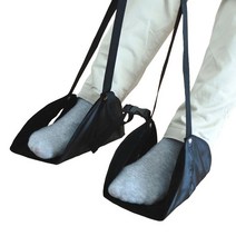 발받침대 기내 저가항공 이코노미석 발판 초경량, 군복스타일 블루