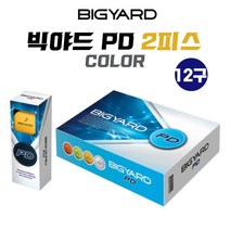 넥센 빅야드 BIGYARD PD 피디 컬러 골프볼 골프공 2피스 12구