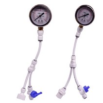 가정용 수도 수압 측정 수도 압력 게이지 테스터, 0-0.6MPA 내아, 1개