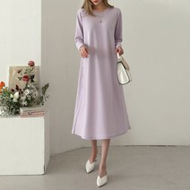 시크루즈 넛트 라운드 플리츠 주름 원피스_BDOE986