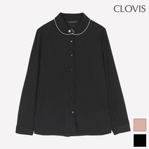 클라비스 스웨이드 블라우스_CVBW94V02M