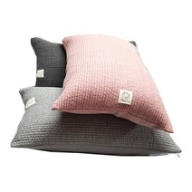 코잠 피그먼트 누비 베개 40X60 50X70 워싱 파스텔