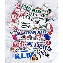 항공사스티커 55장 세트 대한항공 로고