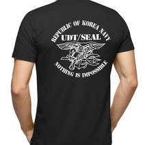 네이비멀티샵 쿨드라이 유디티 네이비씰 NAVY UDT/SEAL REPUBLIC OF KOREA NAVY 네이비색상 해군반팔티셔츠 군인티셔츠 반팔티셔츠