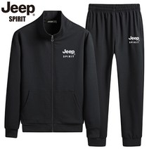 JEEP SPIRIT 지프 남성 집업점퍼자켓 트레이닝복 츄리닝 상하의 세트1836-129
