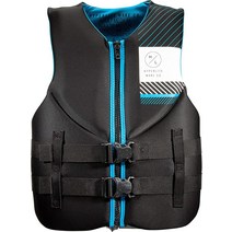 Hyperlite indy CGA 남성용 웨이크보드 조끼 블랙/블루 사이즈 M, XX-Large