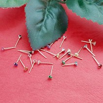 에버링 [2+4] 14K 금 귀걸이 0.1캐럿 탄생석 12종_EQ91 gold gift