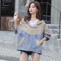 가바바 여성 자켓 독특한 소재의 디자인으로 선보인 데님 캐주얼 자켓 G42235