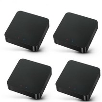 Tuya-스마트 게이트웨이 zigbee 블루투스 호환 메쉬 허브 알렉사고 오글 Tuya 스마트 응용 프로그램 음성 제어 사용, [04] 4pcs