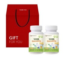 일동생활건강 키즈튼튼 칼슘 비타민D 선물세트, 60정, 2개입