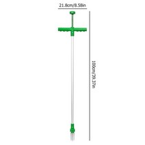 잡초제거 1PC 루트 리무버 도구 야외 킬러 클로 Weeder 휴대용 수동 정원 긴 처리 알루미늄 경량 스탠드 위드 풀러, E+CHINA