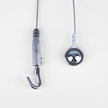 철물백화점 액자걸이 액자레일 와이어액자걸이 픽쳐레일 그림걸이, 1개, C10 벽면피스 고하중용(30Kg)