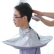 cnm_1837 집에서 이발 헤어컷 보자기 커트보 염색가운 셀프염색 머리다듬기 집에서머리깍기 이발보 헤어컷보자기 셀프미용, 영샵◇상품선택◇