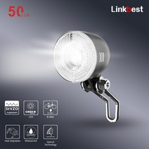 USB충전식 자전거 LED라이트 linkbest 50 lux 헤드라이트 led 전기 5