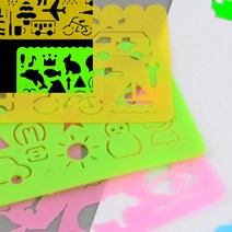 4P 다용도 사물 모형자 도형자 멀티모형자