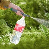 고압 공기 펌프 핸드 분무기 음료 병 조정 가능한 노즐 농업 급수 도구, 한개옵션0
