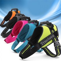 애완동물 Truelove 파스텔 애견 산책 멜빵L, 애견멜빵L／그린