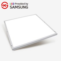 LED 평판등 직하형 로닌 엣지등 640X640 50W 5700K 주광색 주백색 면조명 방등 거실등, LED 직하형 평판, 주백색 640X640 50W