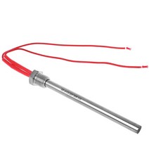 무연통펠렛난로 안전망 투입구 불멍 캠핑 화목 난로 350W 220V 점화 핫로드 우드 펠렛 스토브 10*140/150/1, 02 10x150mm, 1개