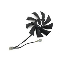 Zotac GeForce RTX 1660 2060 슈퍼 미니 비디오 카드 냉각 팬용 87MM GA92A2H 0.35A X 2070 1660Ti 그래픽 팬, 1PCS1
