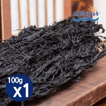 부드러운 건미역 100g x 1봉 실미역 건미역 완도산 SMD1001, 단품