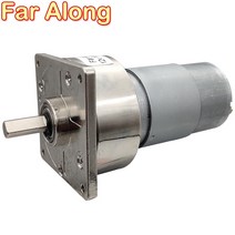 저속 고 토크 dc 기어드 모터 12v 24v 가역 및 조정 가능한 속도 5 400rpm 모든 금속 기어 장수 35w dc 모터, 12v 300rpm 2.5kgf.cm