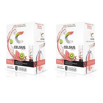 셀시어스 온 더 고 에너지 드링크 파우더 키위 구아바 라임 14개입 2팩 Celsius, 1개, 1ml