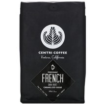 Cafe Altura Organic Centri Coffee French Dark Roast Whole Bean Caramelized Sugar 12 oz (340 g)