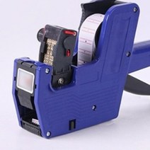 가격표 라벨기 8열 날짜 유통기한 마트, 라벨기(색상랜덤)