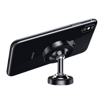 새로이 차량용 360 네오디윰 마그네틱 자석거치대 1+1, 블랙+실버