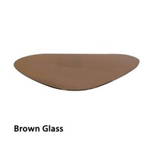 전통찻상 북유럽 강화 투명 유리 커피 거실 소형 럭셔리 미니멀리스트 티 홀 디자인 가구, 4.Brown Glass