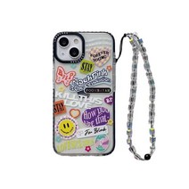 적용아이폰 11 12 13 LEKECASE 스타일 미러 스타일 곰돌이 사랑의 알파벳 케이스