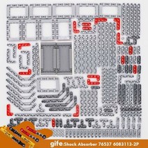 레고 파워 펑션 세트 모터 moc 기술 부품 벽돌 핀 리프트 암 스터드리스 빔 액슬 커넥터 패널 기어 자동차 로봇 장난감 마인드스톰 빌딩 블록 대량, 220cps