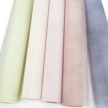 꽃포장지 파스텔색상2 부직포 50cmx18m, 74.연피치