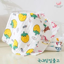 십월에인절 유아동용 사계절 6단고밀도 거즈 아기 순면 가제손수건 5종 세트