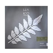 일본 HAKO 종이 페이퍼 나뭇잎 인센스 향 스틱 1949봄