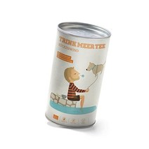음료 바다 차 RÜCKENWIND - 유기농 과일 | 딸기의 천연 혼합 갈매 나무속 열매 아로니아 히비스커스 꽃과 예쁜 캐디에 느슨한 저도 선물로 170g