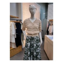 [온앤온] W몰 펀칭 그물짜임 가디건 JK2MD416