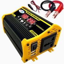 수정 된 4000W 인버터 12V AC110V 220V 전압 변압기 전원 사인파 변환기 태양 광 LED 디스플레이, 02 DC12V-AC110V