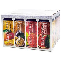 블루몽키 스파클링 주스 330ml x 16입 (망고 패션푸르트 구아바 수박) 코스트코