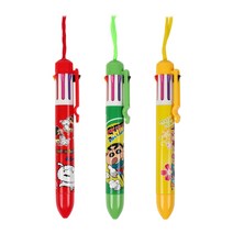 [THND] 짱구 8색 목걸이 볼펜 (랜덤), 단품