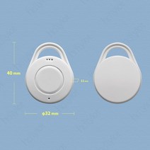 블루투스 5.0 저전력 모듈 Eddystone 비콘 태그 가속도계 온도 습도 LIS2DH12 SHT40 ble iBeacon nRF52810, 2.ibeacon