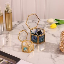 투명보물상자 악세사리 쥬얼리 보석 소품 보관함 케이스 수납함 빈티지 감성 장식 대