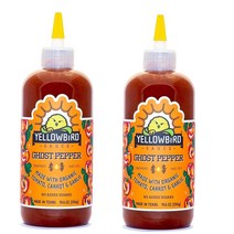 Yellowbird Organic Ghost Pepper Hot Sauce 옐로우버드 고스트 페퍼 핫소스 566g 2개