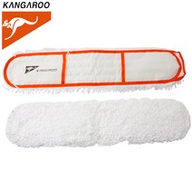 캉가루 왁스맙 60cm 왁스걸레 왁스전용 청소밀대 바닥 광택 도포 마포 리필E051, 1EA