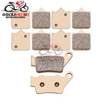 오토바이 액세서리 전면 후면 브레이크 패드 디스크 세트 키트 BMW S1000RR S 1000 RR 1000RR HP4 10 - 18 S1000 R 1000R 2014 2018, All 5 Pair