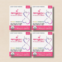 페미밸런스 플러스 여성 유산균 4박스 4개월분