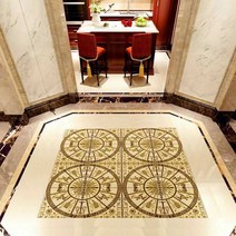 중앙데코 시트라인 타일, D15.금장 12별자리 T782[4장]